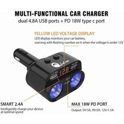 cigarette lighter adapter for phone charger