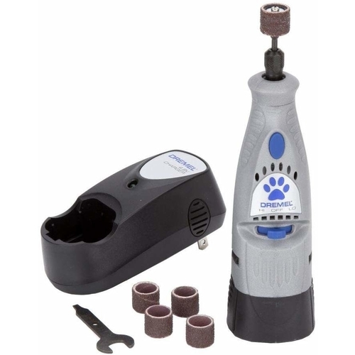 cordless pet dog nail grooming and grinding tool