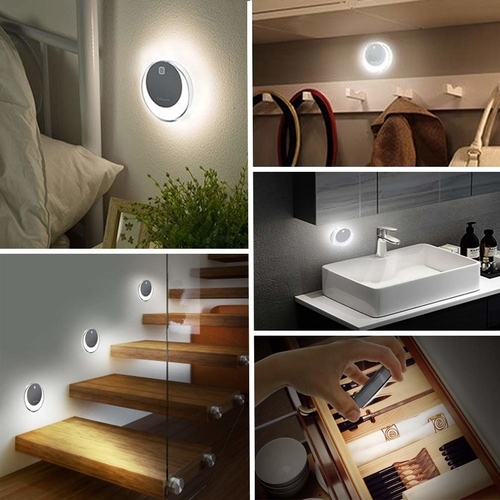 LED motion sensor rechargeable night light 